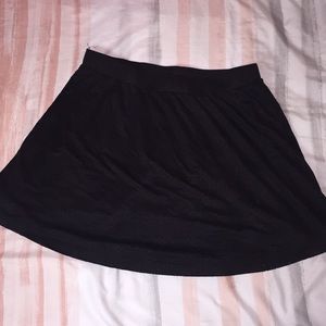 Black Skater Skirt